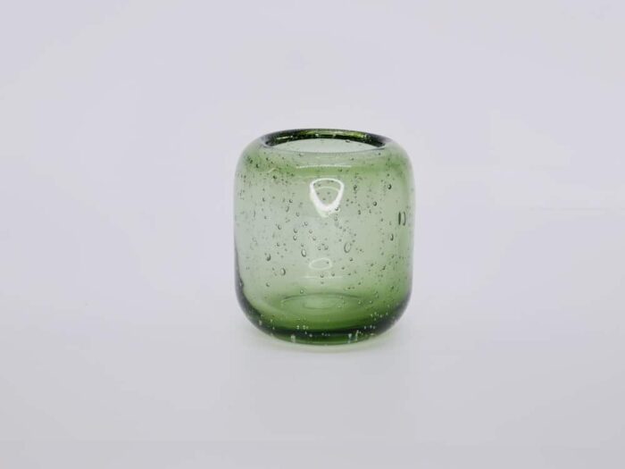 Teelichtglas grün